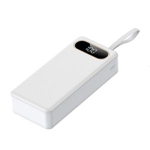 DIY 21Cell 18650 Charging adapter Case DetachablePowerbank Shell With USB C /USB Port Builts In Light Not Require Welding
