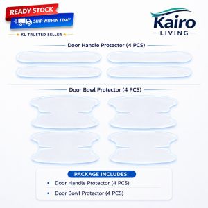 Car Door Handle Protector Door Bowl Sticker Protection Film TPU Transparent | Pelindung Handle Pintu Kereta Anti Scratch | 车门把手保护膜