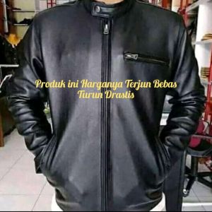 Jaket Kulit kambing selembut domba model Losban Pria - (Garansi 100% uang kembali jika jaket bukan kulit ).(Yang tidak kebagian diskon DM aja ya)