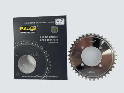 brand JRP 415 sprocket harden steel **( CHROME )** full series made in thailand lc135 rxz y15 y16 y125 srl110 y110 universal