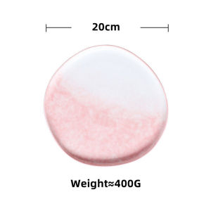 OMK Nordic Style Ceramic Dinner Plate 8 inch and 10 inch