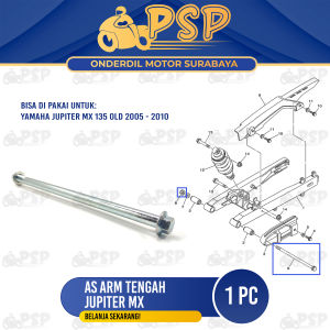 As Arm / Tengah Jupiter MX - As Swing Arem Fork Forek Garpu Tengah Center Yamaha Jupiter MX 135 Lama