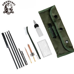 SINAIRSOFT Tactical AR Series M16 Tube Brush Metal Cleaning Brush for .223/5.56 Portable Spot Cleaning Kit