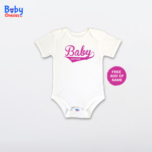 Baby Onesies PH Customized Babys Name 0-12 months Newborn Baby Boy Girl Cotton Bodysuit
