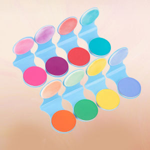 Disposable Hair Dyeing Powder Childrens Hair Coloring Honey Powder Clip Cake One-time Hair Bleaching And Coloring Tool