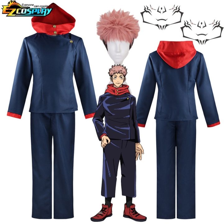 Itadori Yuji Cosplay Anime Jujutsu Kaisen Itadori Yuji Cosplay Costume ...