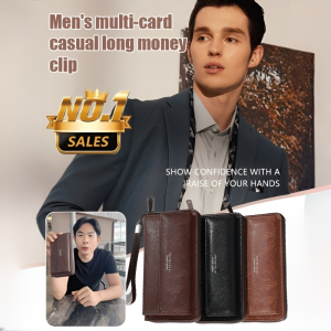 Mens Casual Clutch Wallet