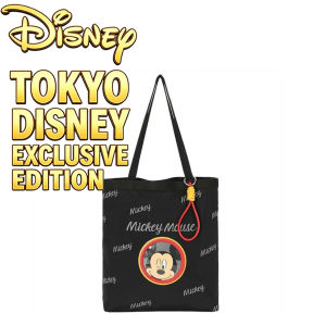 Disney New Mickey Mouse Tote Bag Cute Casual Design Soft Farbric Wrinkle Resistant Lightweight For Women