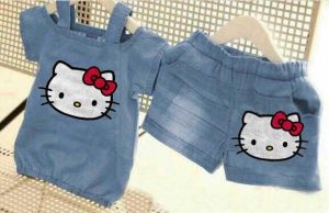 Daigo  MIMIN Setelan Anak Perempuan Baju Celana Pendek 1 Set Murah Usia 2 4 5 3 Tahun Import Bayi  Balita Pakaian Akses  Anak Bayi Perempuan 6 Bulan 3 Tahun Pakaian Bayi Perempuan Set Pakaian Bayi Perempuan  TOKO MVKIDS FUUKA