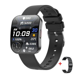 2025 NEW Amoled 1.85 inch Ultra-thin Curved Bluetooth Call Smart Watch Men Sleep Waterproof Smartwatch Women 24h Health Monitor Sports