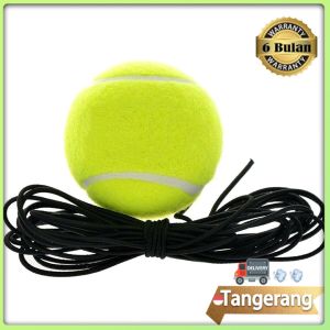 Tennis Trainer Set / Bola Tennis Bertali Elastis  / Berlatih Tenis Lapangan Bola Tenis Tali Elastis