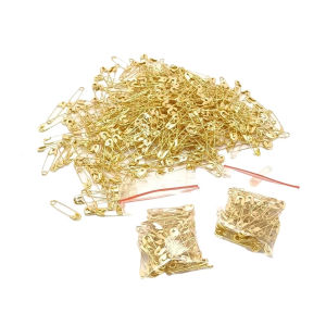Klik-Beli (1 PACK ISI 500 PCS) Peniti Kecil Pack Gold Silver Peniti Serbaguna 2cm Baju Pin Pakaian Hijab Safety Pins