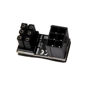 Durability PCIe 8Pin 180 Degree Angle Connector Power Adapter GPU VGA PCIe 8Pin Power Adapter For Graphics Setups