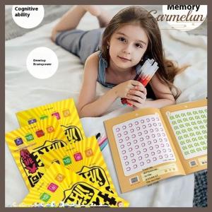[Carmelun] 1 Book From Easy To Difficult And Observation Picture Books Spot The Difference Concentration Training Books Puzzle Games