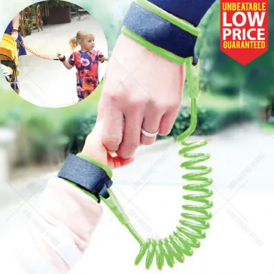 Kids Safety Harness Anti Lost Strap Baby Child Wrist Leash Wristband / Gelang Keselamatan Kanak Kanak