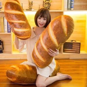 GỐI ÔM 3D HÌNH BÁNH MÌ GẤU BÔNG BÁNH MÌ GÒN MỀM AN TOÀN CHO BÉ CAO CẤP GIÁ RẺ