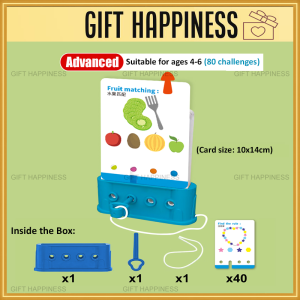 Logic Key Training Board Game– Early Learning&Logic Game for Kids|Educational Toy|Birthday Party Goodies|Gift Happiness