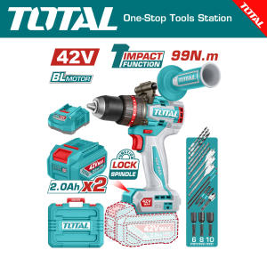 TOTAL Brushless Cordless Impact Drill TIDLI429982