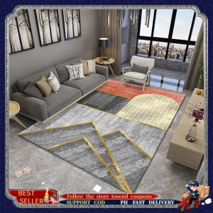 [Local seller + COD] Carpet for living room 150x180cm Rectangular 3D Geometric PatternBig Size Carpets bedroom Lounge Area Carpet floorHome Decor modern luxury traditional soft RugsLocal delivery COD