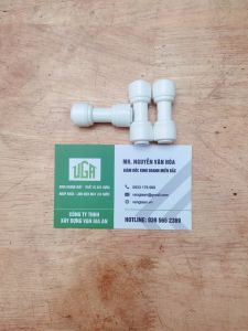 Cút Thẳng Nối Nhanh 2 Đầu 6 Dùng Cho Máy Lọc Nước RO NaNo - Set 2 chiếc