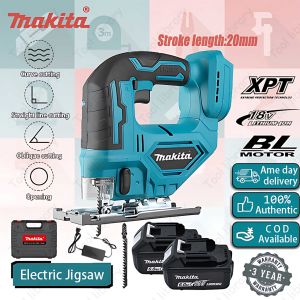 Makita Cordless Jigsaw Wood Cutter Brushless Electric Jig Saw Protable Power Tools Original Japan