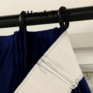 【 LANGSIR RAYA 𝟐𝟎𝟐𝟒 】Ready Made Curtain!!! [Ready Stock] Siap Jahit Langsir Dark Warna Polyester Satin 80% Blackout Kain Tebal Curtain - Window Panel Sliding Door Pindu Bilik - 3 Pilihan Warna (Free Hook & Ring)
