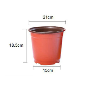 【Buy 10 take 10 free】Plastic Flower Pot Seedlings Plant Nursery Pots For Succulent Transplanting Multiple Size