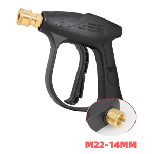 M22-14 15MM Inner Diameter Car Snow Foam Gun 1/4" 1L Bottle High Pressure Hose Adjustable 5 Nozzles