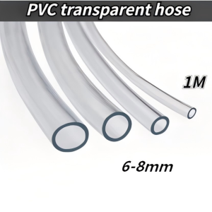 Pvc Transparent Hose Plastic Hose Water Hose Oil Resistant Compression High Elasticity Length Can Be Stacked