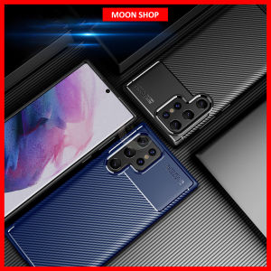 Ốp lưng Chống Trầy Xước Vân Carbon TPU cho Samsung Note 9 Note 10 Note 20Ultra S20 Ultra S21 FE S22 S22+ S23 Ultra