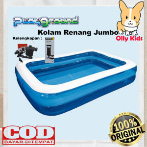 OLLYKIDS PG5405 Kolam Renang Anak Jumbo Merk Playground Muat Satu Keluarga Ukuran 2 Meter Bahan Vinyl Tebal Rekomendasi Anak Hingga Dewasa Kami Menyediakan Kolam INTEX BESTWAY Bayi Peralatan Bayi Mainan Anak Dan Pelampung Anak