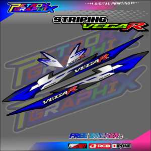 STRIPING VARIASI YAMAHA VEGA R OLD / STICKER LIST VARIASI MOTOR VEGA R LAMA