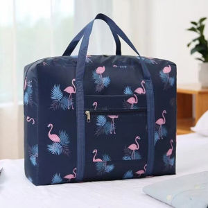 Large Capacity Folding Waterproof Foldable Luggage Bag Dacron Zipper Water Proof New Travel Luggage Bags