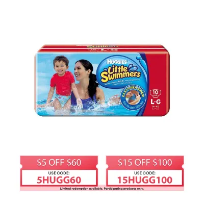 Huggies Little Swimmers Disposable Swimpants L