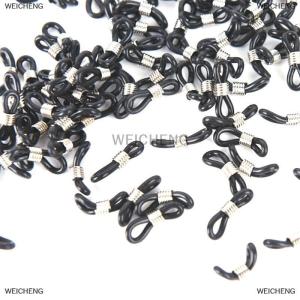 [COD] WEICHENG 100Pcs Eye Glasses Spectacle Chain Strap Holder Rubber Loop Ends DIY Fashion