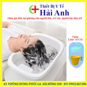 Chậu Gội Đầu Tại Giường Cho Người Lớn Trẻ Em Người Ốm Tiện Ích