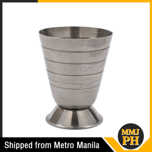 75ml Stainless Steel Measure Cup Bar Cocktail Shaker Jigger Cocktail Tools