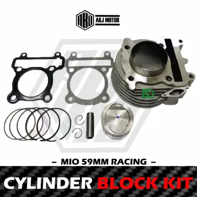 YAMAKOTO / MTR CYLINDER BLOCK KIT For MIO 59MM RACING BLOCK SET