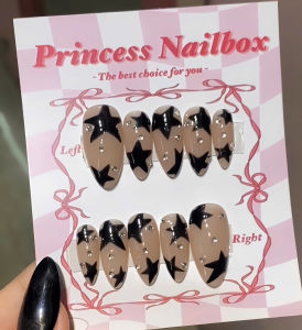 PrincessNailbox[mãTP30]móng úp sơn gelthiết kế thủ công(tặng keodũamiếng dángiấy lau…)
