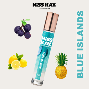 [Exp: Jul 2026] MISS KAY EAU DE PARFUM BLUE ISLANDS (25ML) | Fragrance | Perfume | Watery Freshness | Breezy Citrus