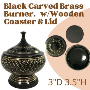 SI Brass Burner Suitable for Incense and Smudge Incense and resins