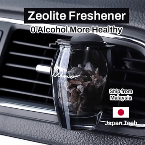 Japan Style Natural Zeolite CAR AIR FRESHERNER perfume pewangi kereta tahan lama