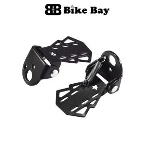 Gác để chân giá để chân xe đạp thể thao xe đạp địa hình loại kim loại loại gập (2 Chiếc)  SUPERFLASH