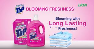 [CARTON DEAL] TOP Concentrated Liquid Detergent Blooming Freshness Refill 1.5kg