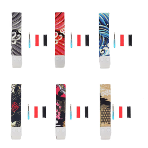 Keyboard Strap Adhesive Keyboard Lanyard Ribbon with Topographic Pattern Decorative Strap for Mechanical Keyboards