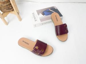 SANDAL WEDGES 3 CM MODEL TERBARU KEKINIAN KULIT SAPI GARUT MODEL RANTAI