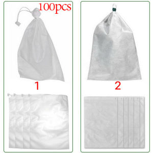 HH💕🤞ถุงห่อผลไม้100ใบ ถุงห่อมะม่วง ถุงห่อฝรั่ง ถุงผ้าห่อฝรั่ง ถุงห่อน้อยหน่า ถุงห่อใบใหญ่ขนาด20x30/18X20CM ซมใช้ซ้ำได้กันน้ำและกันฝนเบาและระบายอากาศได้ช่วยเก็บเกี่ยวผลไม้ระบายอากาศและแสงกันแมลงและนก ถุงห่อกระท้อน  จัดส่งฟรี【ร้านค้ากรุงเทพ จัดส่ง 24 ชม】