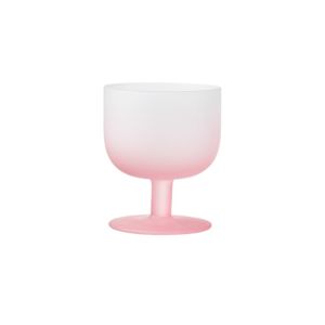 MEZCJ Clear Gradient Color Goblet 135ml Drinking High Feet Wine Glass Elegant Martini Champagne Flutes Bar