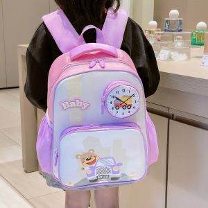 2024 early autumn new childrens bag kindergarten first grade girls schoolbag boys and girls cute cartoon backpack