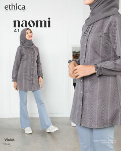ATASAN / TUNIK WANITA NAOMI 41 VIOLET - BY ETHICA